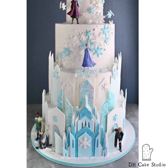 Arendelle Castle Cake design