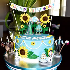 Frozen Fever Cake Design