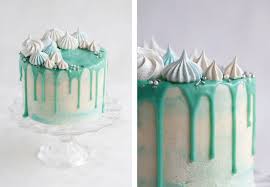 Frozen-Inspired Ombre Cake Ideas